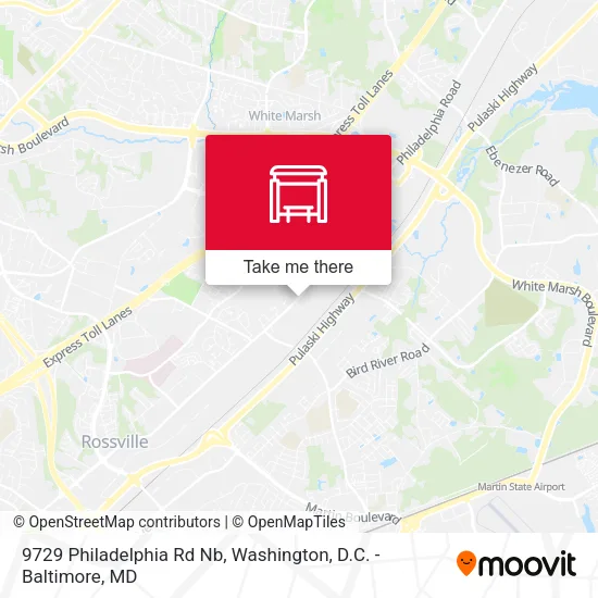 9729 Philadelphia Rd Nb map