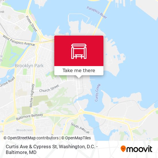 Mapa de Curtis Ave & Cypress St