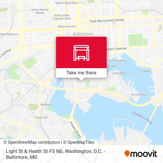 Light St & Heath St FS Nb map