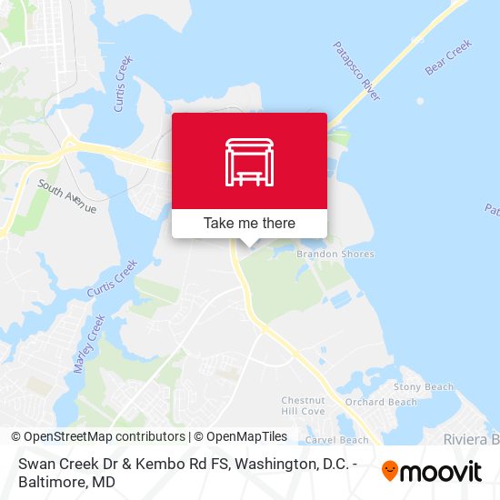 Swan Creek Dr & Kembo Rd FS map