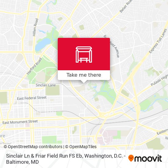 Mapa de Sinclair Ln & Friar Field Run FS Eb