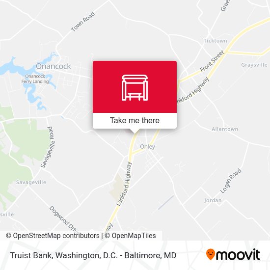 Mapa de Truist Bank