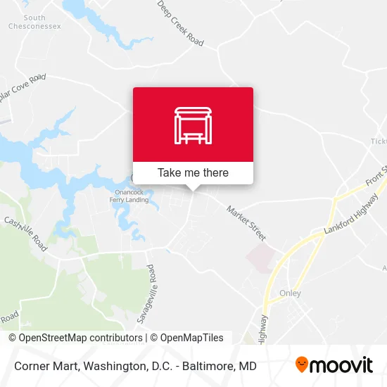 Corner Mart map