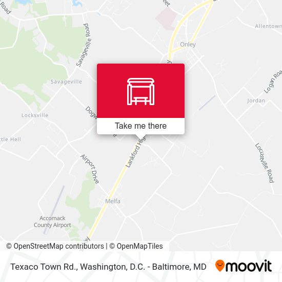 Mapa de Texaco Town Rd.