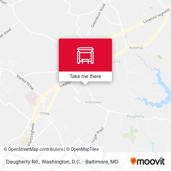 Mapa de Daugherty Rd.