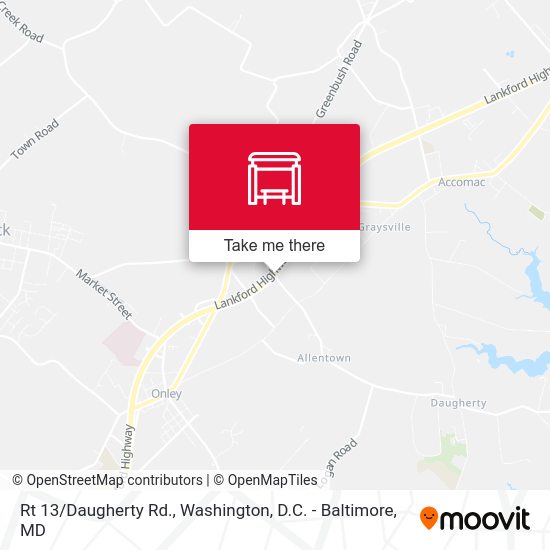 Rt 13/Daugherty Rd. map