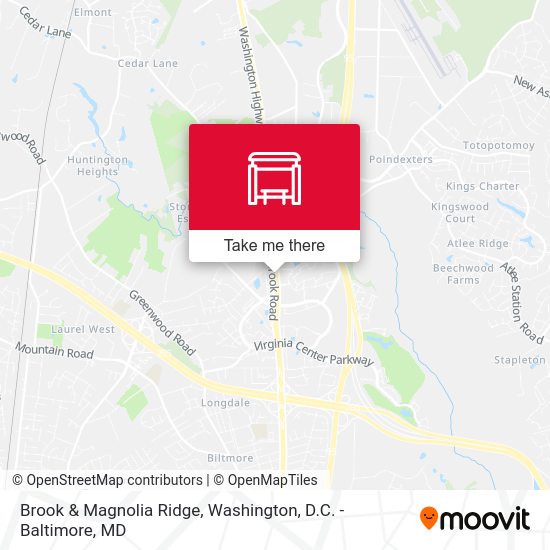 Brook & Magnolia Ridge map