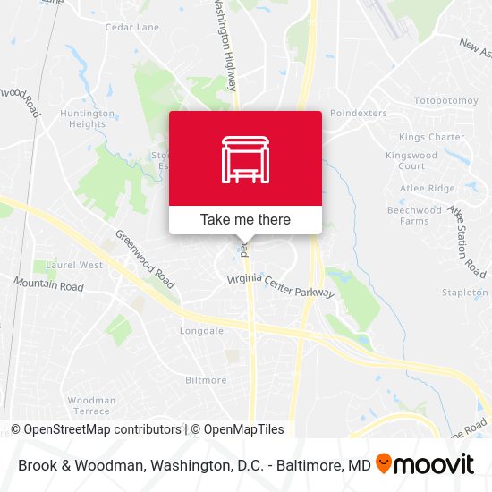 Brook & Woodman map
