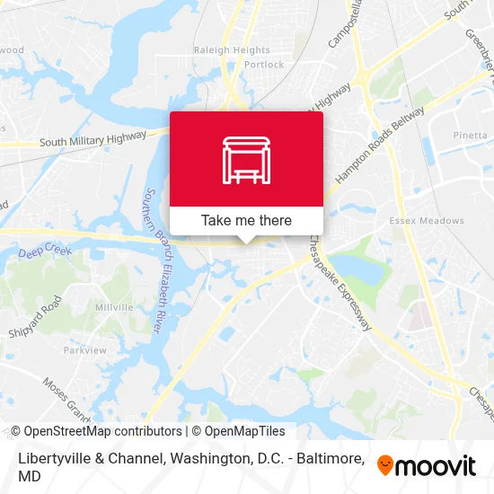 Libertyville & Channel map