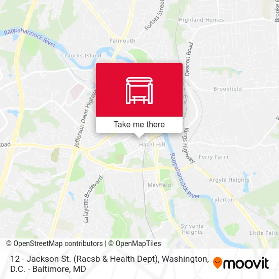 12 - Jackson St. (Racsb & Health Dept) map