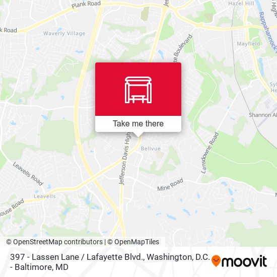 397 - Lassen Lane / Lafayette Blvd. map