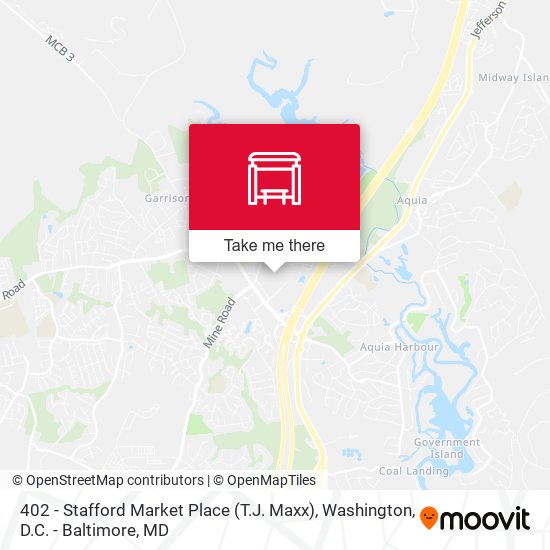 402 - Stafford Market Place (T.J. Maxx) map