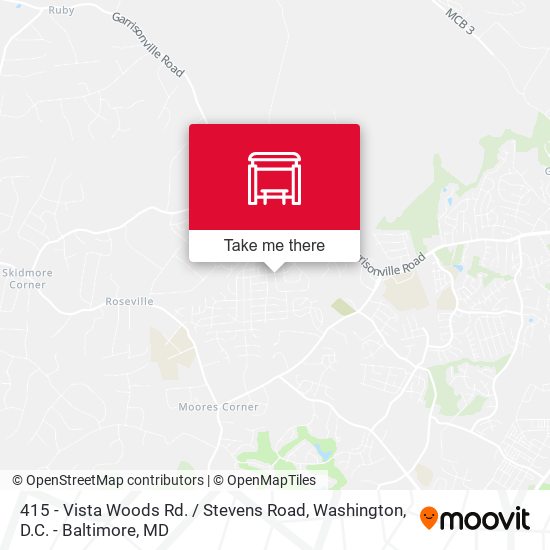 Mapa de 415 - Vista Woods Rd. / Stevens Road