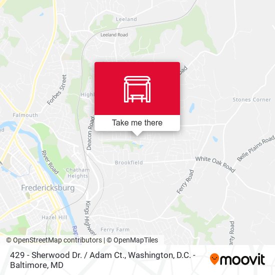 429 - Sherwood Dr. / Adam Ct. map