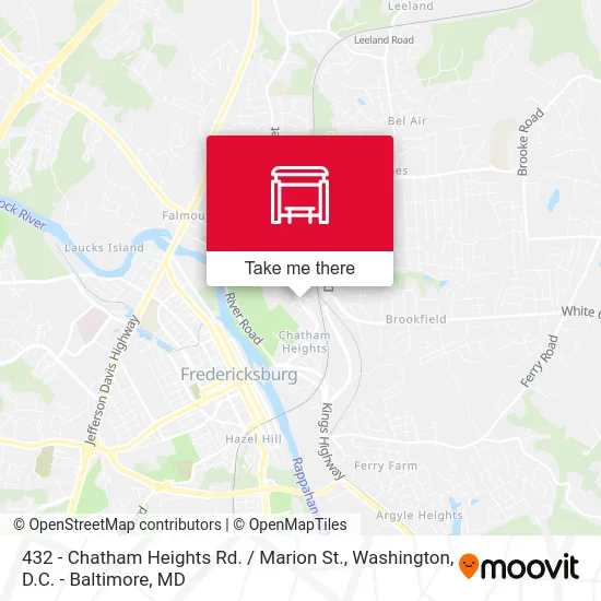 432 - Chatham Heights Rd. / Marion St. map