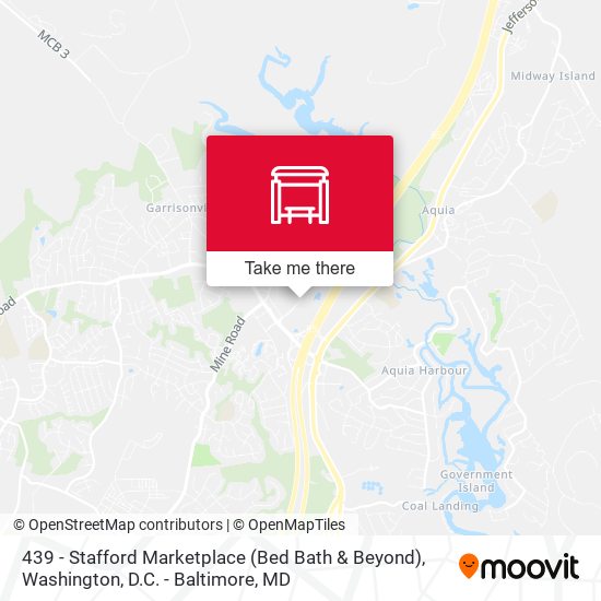 439 - Stafford Marketplace (Bed Bath & Beyond) map