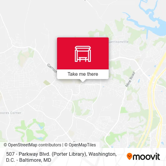 507 - Parkway Blvd. (Porter Library) map