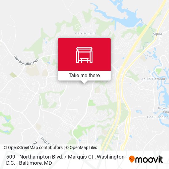 509 - Northampton Blvd. / Marquis Ct. map