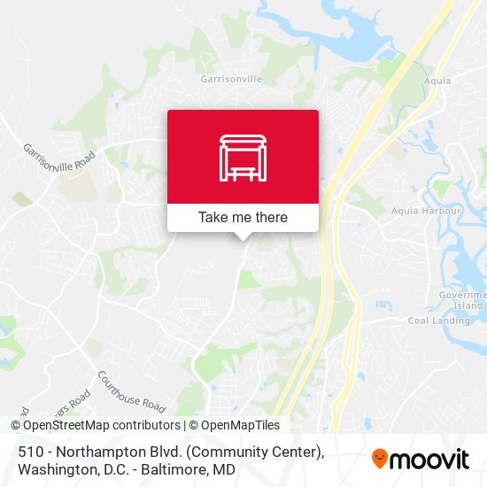 Mapa de 510 - Northampton Blvd. (Community Center)