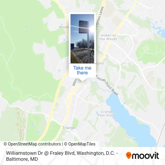 Williamstown Dr @ Fraley Blvd map