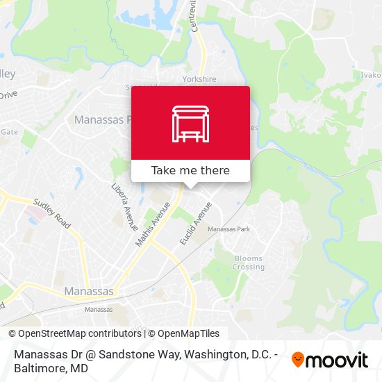 Manassas Dr @ Sandstone Way map