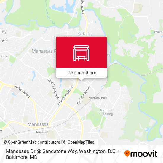 Manassas Dr @ Sandstone Way map