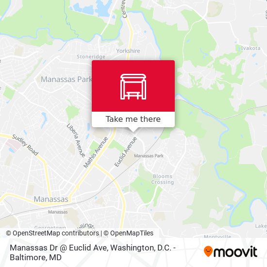 Mapa de Manassas Dr @ Euclid Ave