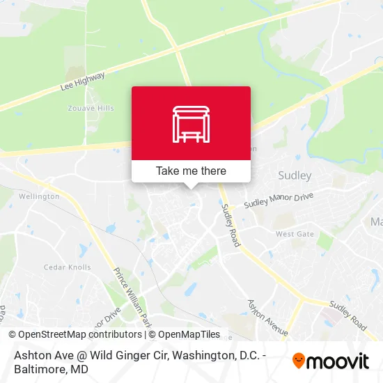 Ashton Ave @ Wild Ginger Cir map