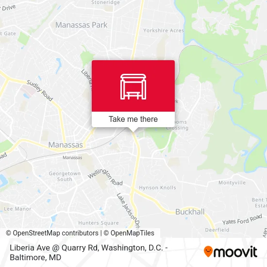 Liberia Ave @ Quarry Rd map