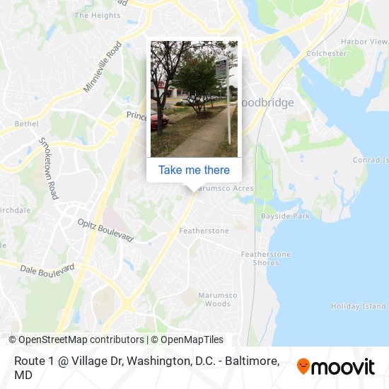Mapa de Route 1 @ Village Dr