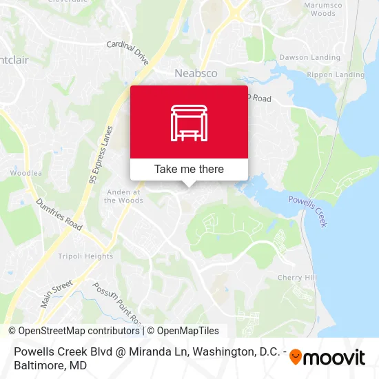 Powells Creek Blvd @ Miranda Ln map