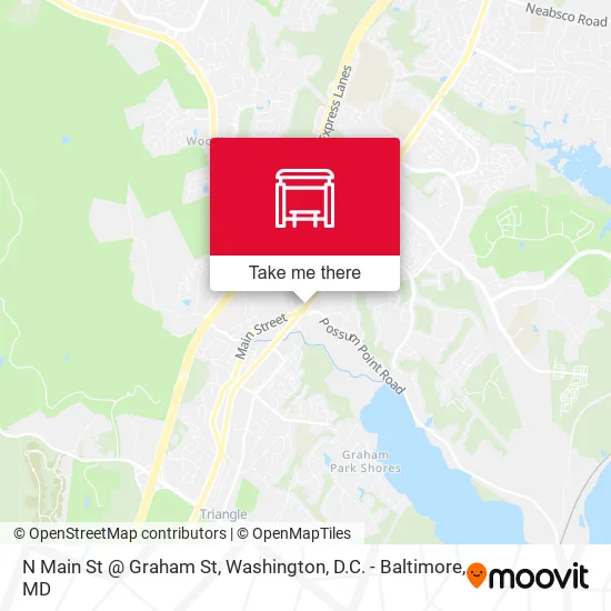 Mapa de N Main St @ Graham St