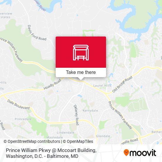 Mapa de Prince William Pkwy @ Mccoart Building