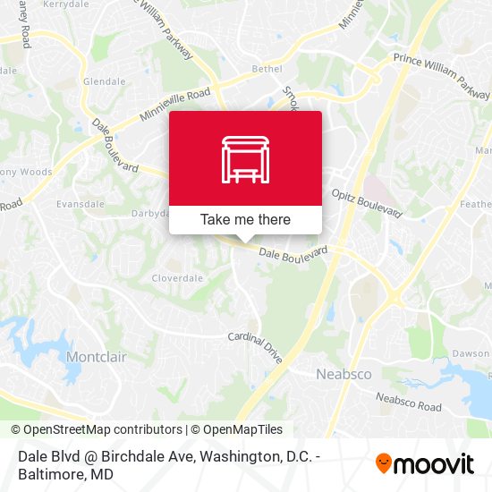 Dale Blvd @ Birchdale Ave map