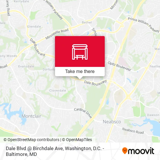 Dale Blvd @ Birchdale Ave map