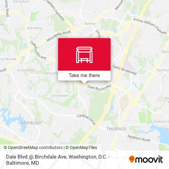 Dale Blvd @ Birchdale Ave map