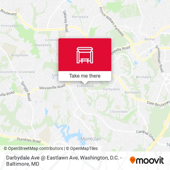 Darbydale Ave @ Eastlawn Ave map
