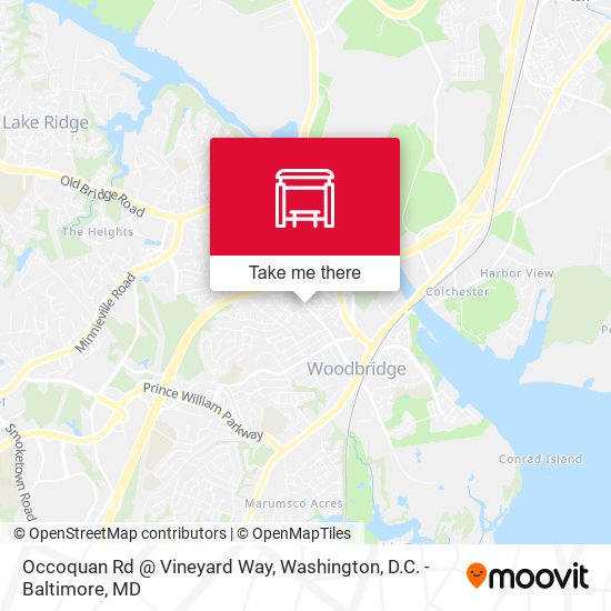Mapa de Occoquan Rd @ Vineyard Way