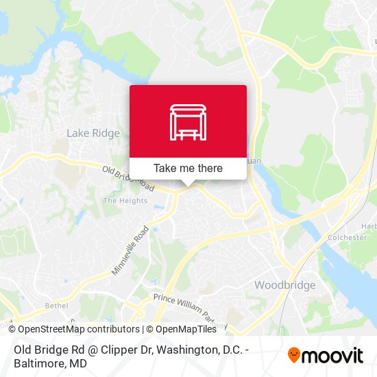 Old Bridge Rd @ Clipper Dr map