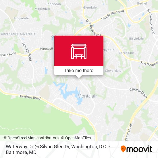 Mapa de Waterway Dr @ Silvan Glen Dr