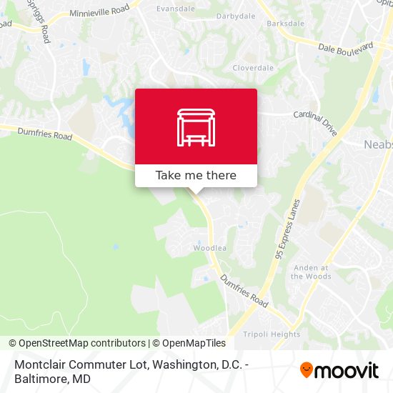 Mapa de Montclair Commuter Lot