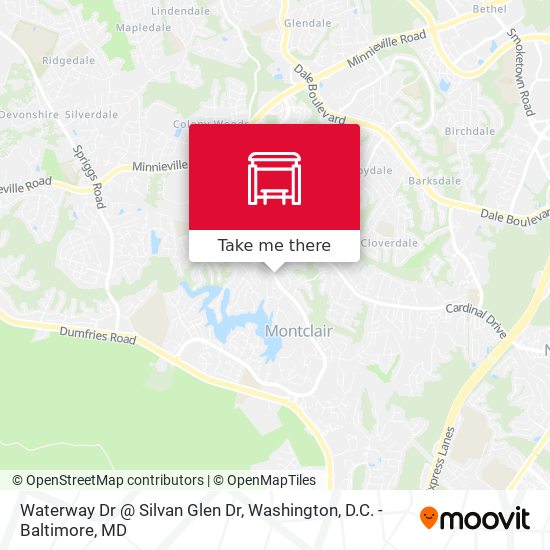 Mapa de Waterway Dr @ Silvan Glen Dr