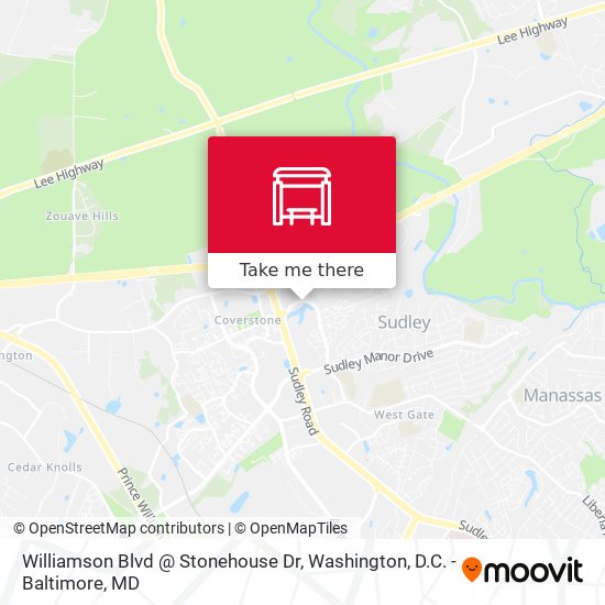 Mapa de Williamson Blvd @ Stonehouse Dr