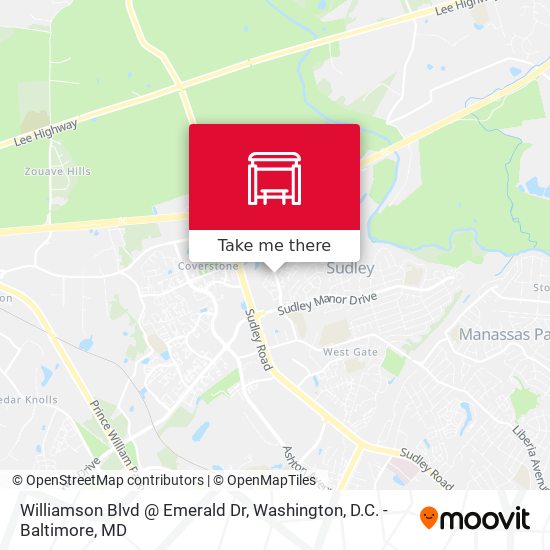Mapa de Williamson Blvd @ Emerald Dr