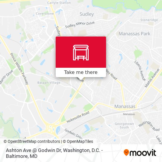 Mapa de Ashton Ave @ Godwin Dr