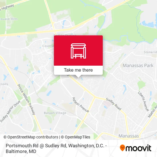 Portsmouth Rd @ Sudley Rd map