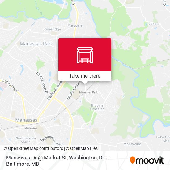 Manassas Dr @ Market St map
