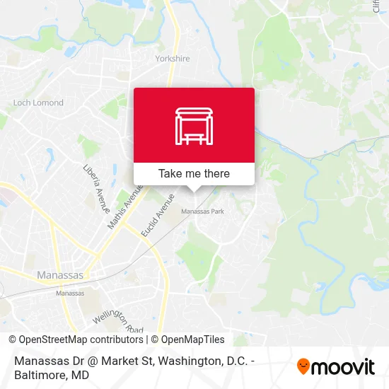 Manassas Dr @ Market St map