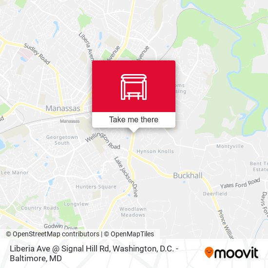 Liberia Ave @ Signal Hill Rd map