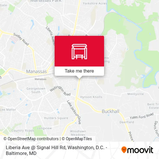Liberia Ave @ Signal Hill Rd map